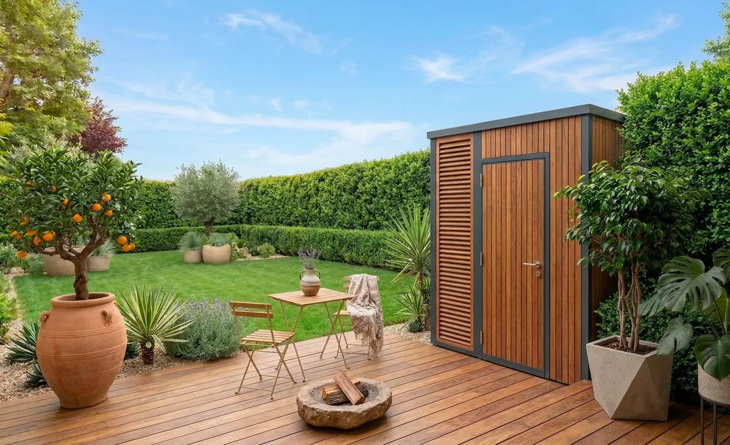 Aed - 3-Piece Flat with Garden in Carcans Centre