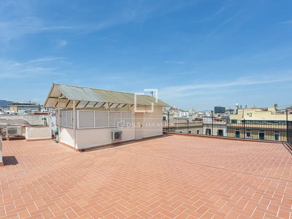Terrasse - Refurbished Apartment with Central Patio in Barcelona