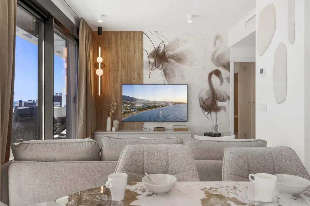 Soggiorno - Penthouse with Pool in Torremolinos