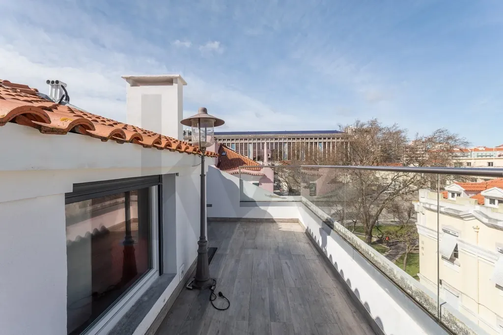 Terrasse - Renovated House with Panoramic View in Lisbon