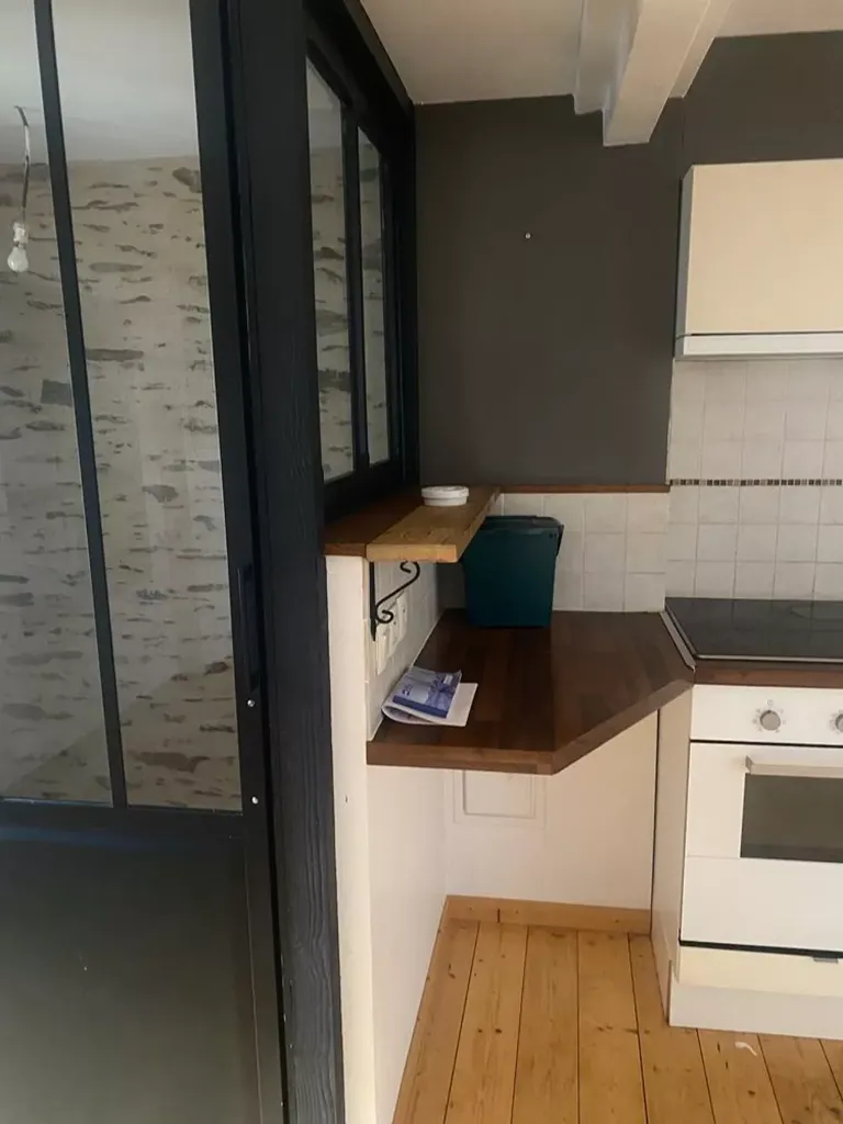 Cuisine - Duplex 2 Pièces avec Parking à Bouchemaine
