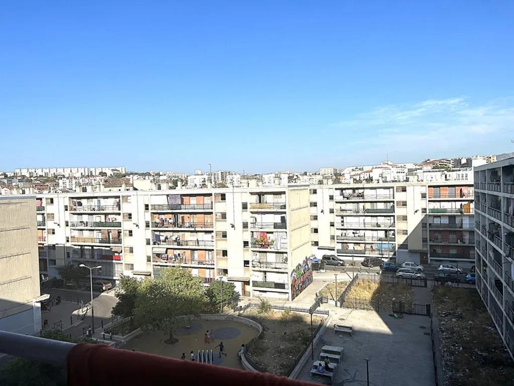 Balcony - Fourth-Floor Flat with Balconies in Marseille