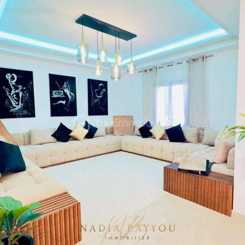 Living Room - Contemporary Villa with Panoramic View in Exclusive Setting
