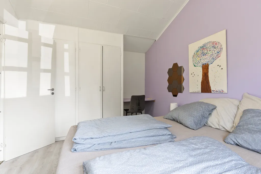 Bedrooms - Fenced Detached Villa in Bagsværd
