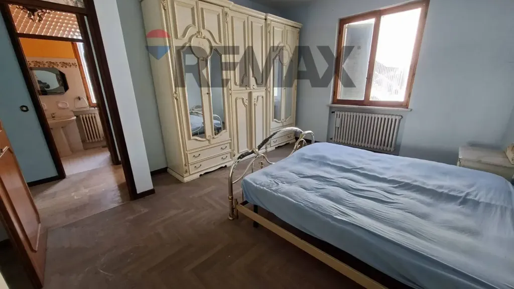 Camere da letto - Appartamento al piano terra con balcone nel centro storico di Ranzanico