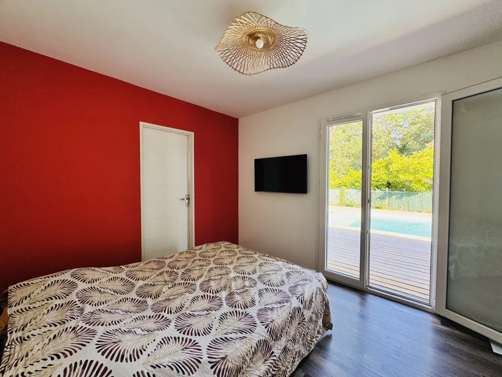 Magamistoad - Contemporary Flat-Plan House with Pool near Lac de Soustons