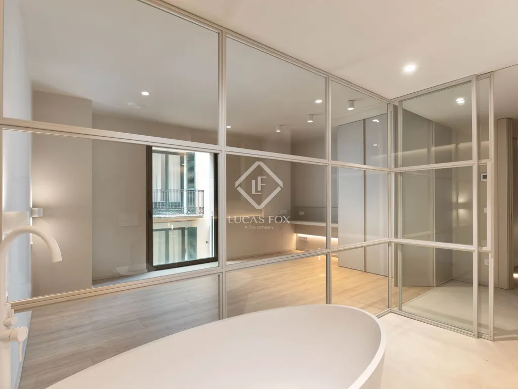 Salles de bain - Penthouse in Renovated Palace, Girona