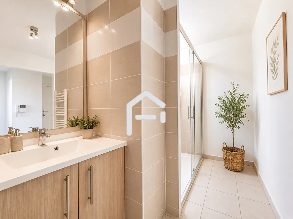 Bagni - 3-Bed Flat with Double Garage in Blagnac