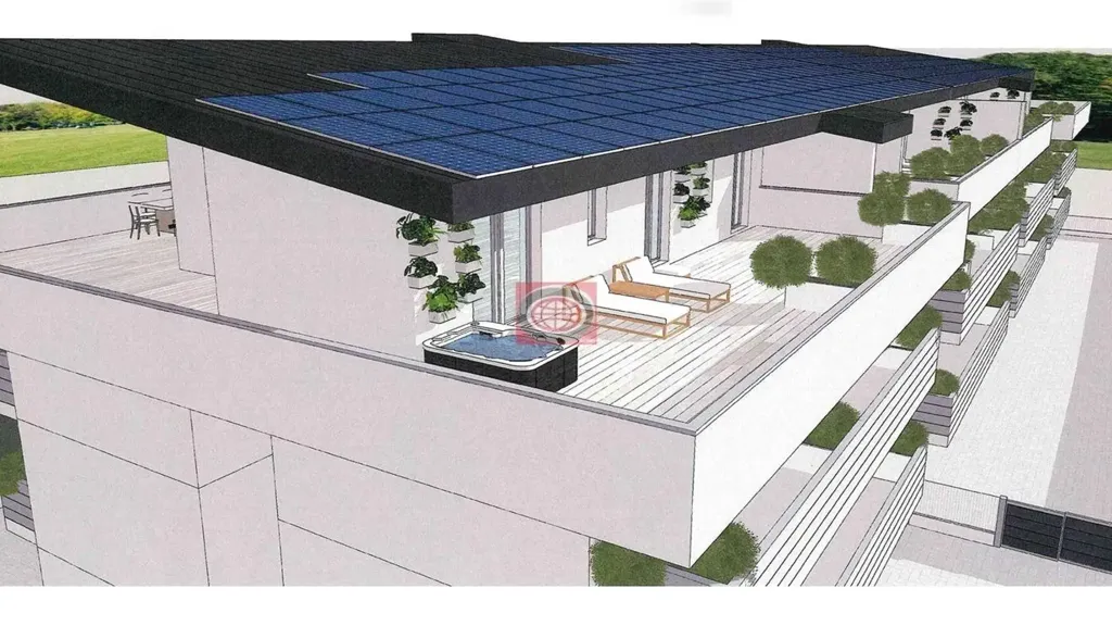 Appartamento con ampio balcone a Cesena