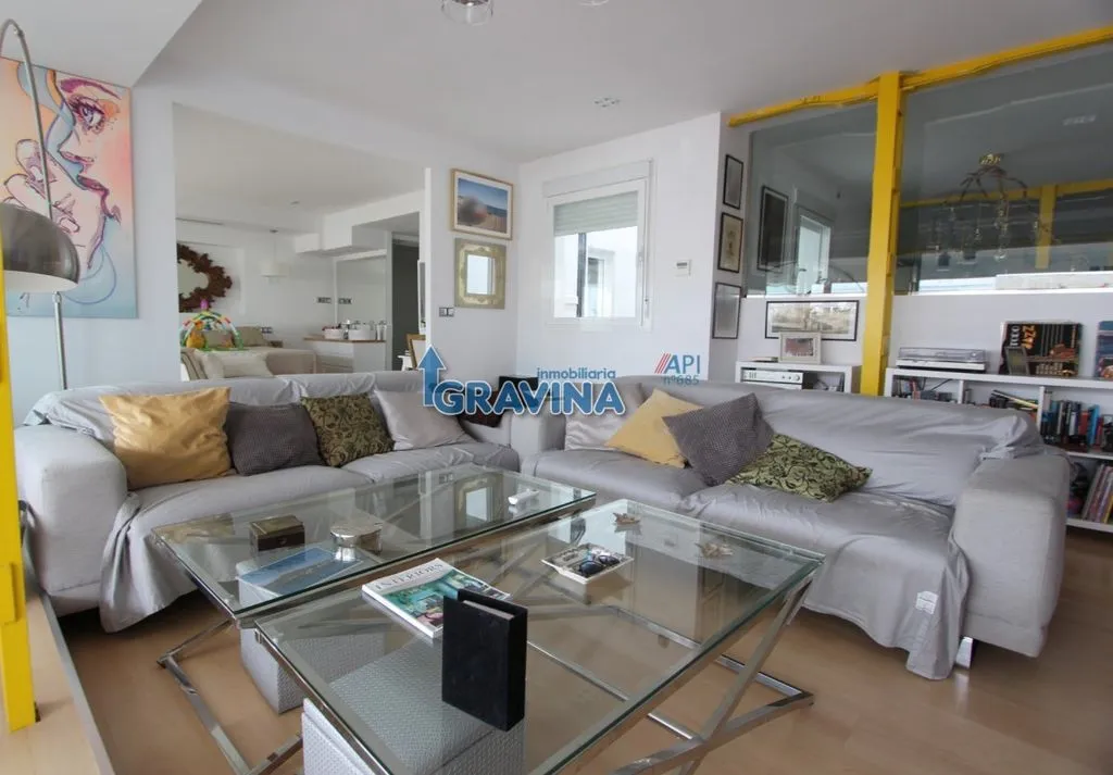 Séjour - Bright Penthouse with Terrace in Seville
