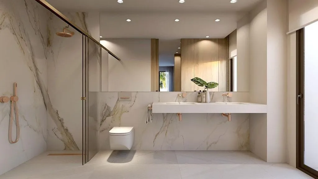Salles de bain - Contemporary Villa with Pool in Algorfa