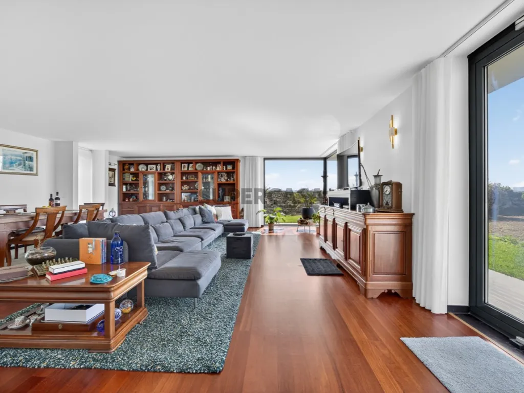 Wohnzimmer - Modern Villa with Industrial Design in Assafora