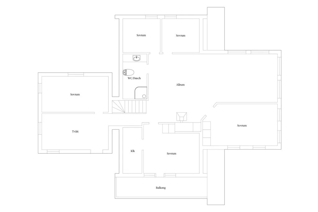 Plan - Spacious Villa with Garden in Grödby