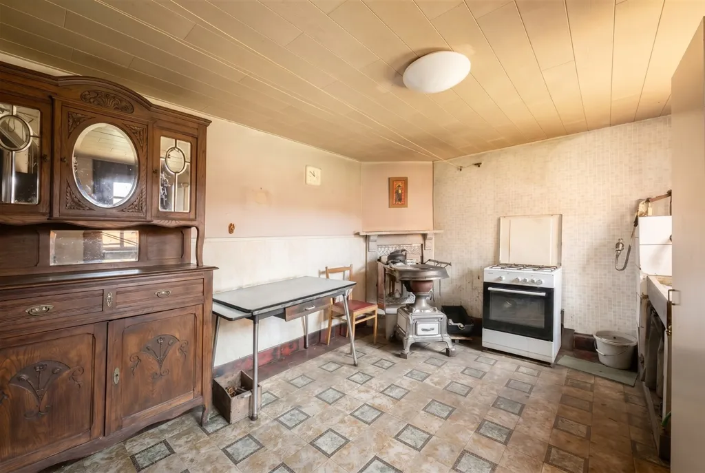 Köök - Renovatable House with Garden in Kanegem