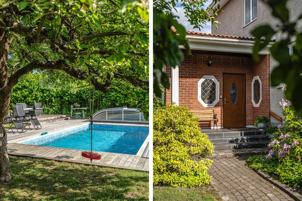 Bassein - Representative Villa with Pool in Edsviken, Sollentuna