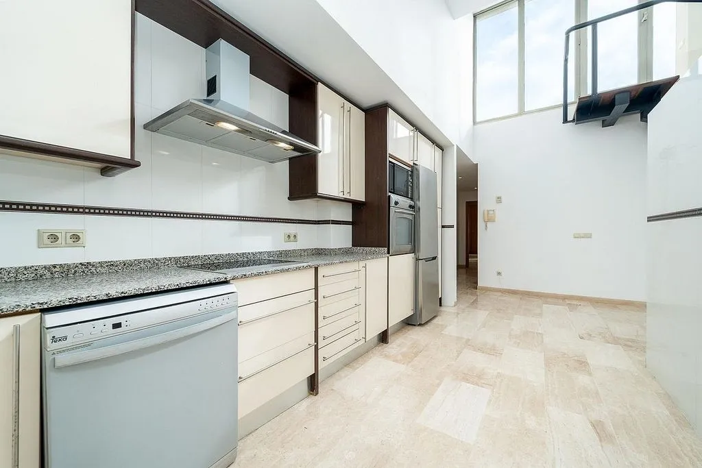 Cuisine - Penthouse with Pool in Son Espanyolet