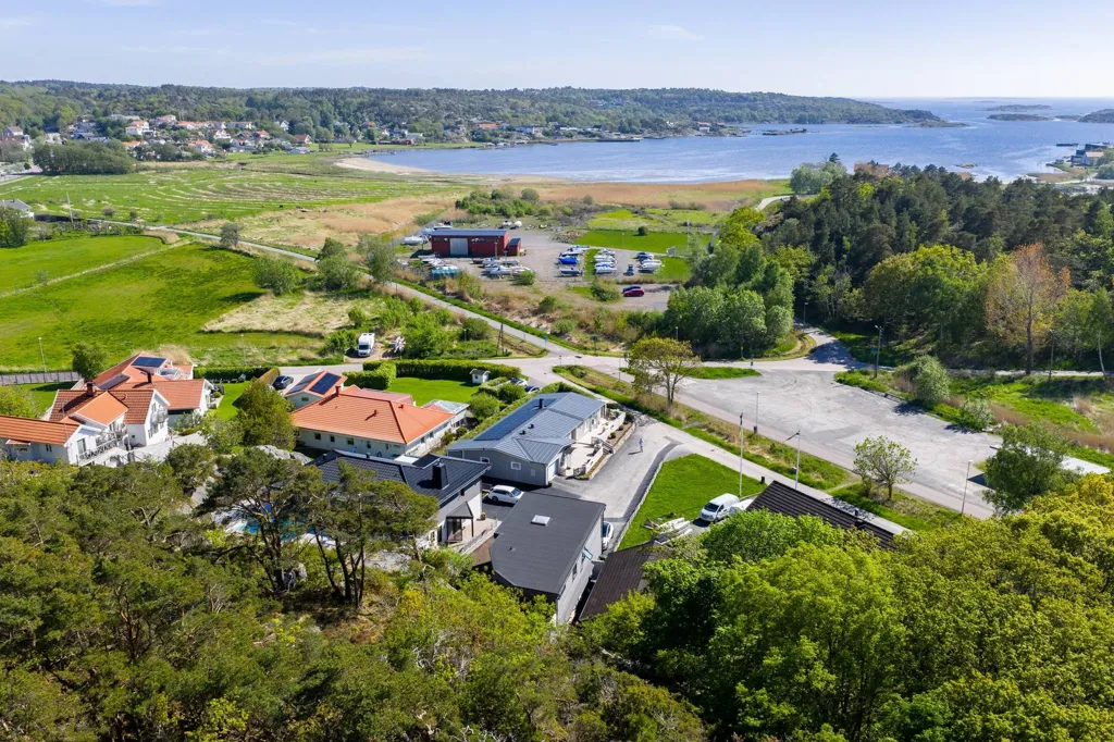 Vista aerea - Modern Apartment with Sea View in Billdal