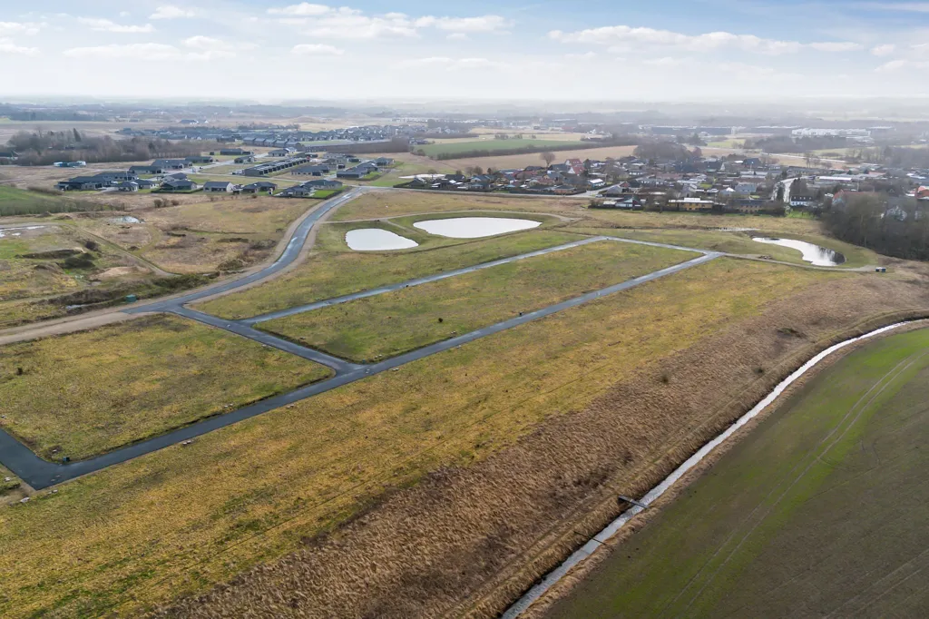 Vista aerea - Year-Round Plot with 5G Coverage in Holstebro