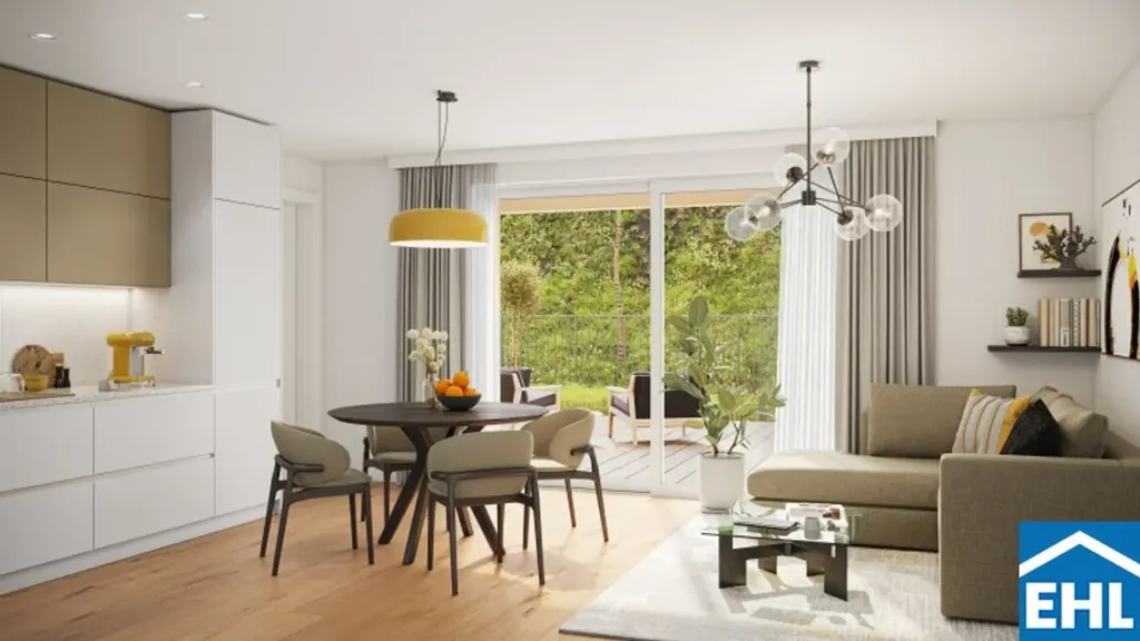 Soggiorno - Modern Triangular Apartment in Vienna