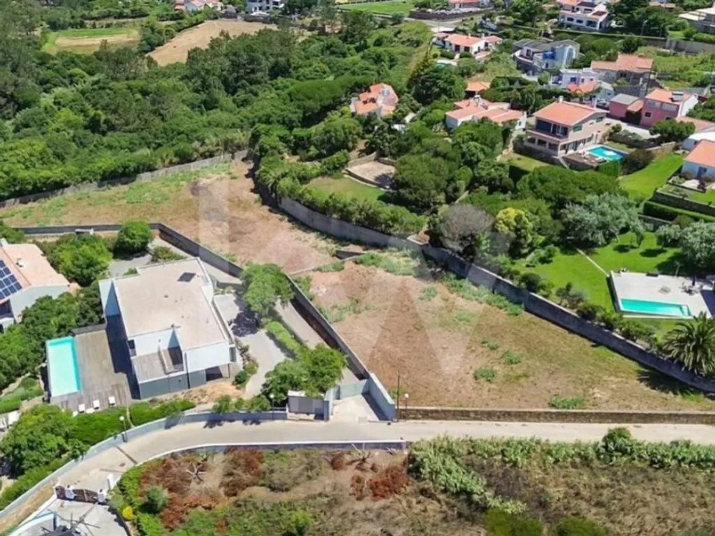 Õhuvaade - Building Land with Sea View in Sintra