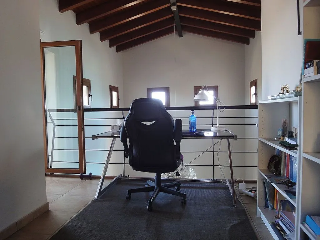 Office - Chalet with Pool and Terrace in Algaida