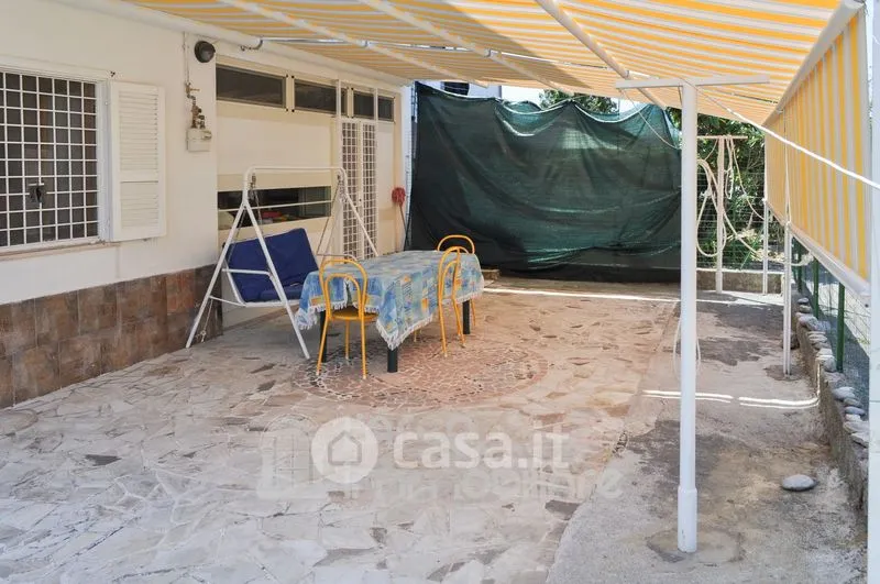Terrass - Ground Floor Trilocale with Garden in Maierà