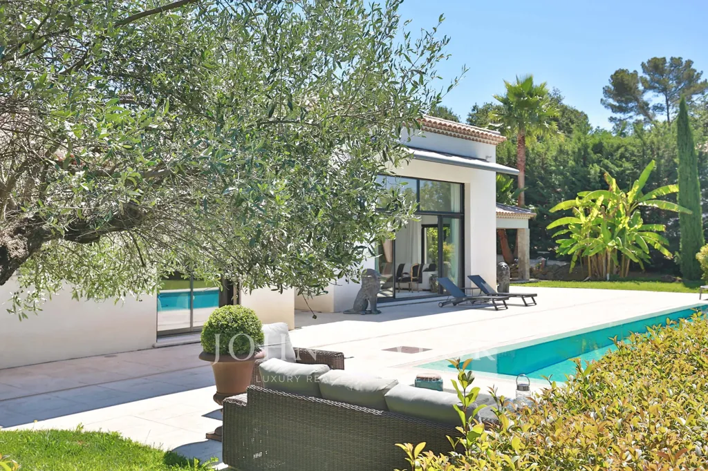 Piscina - Contemporary Villa with Pool in Roquefort-les-Pins