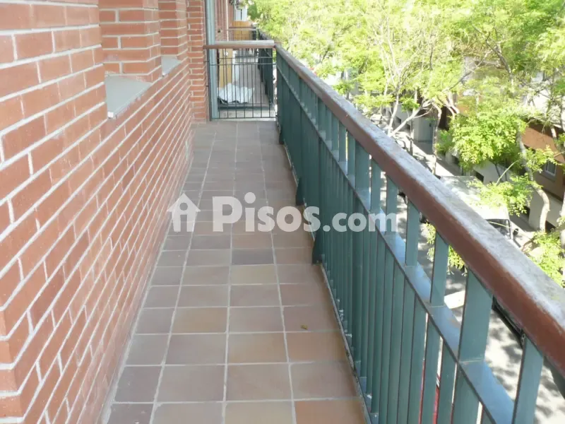 Balcony - Furnished Flat with Parking in Eixample