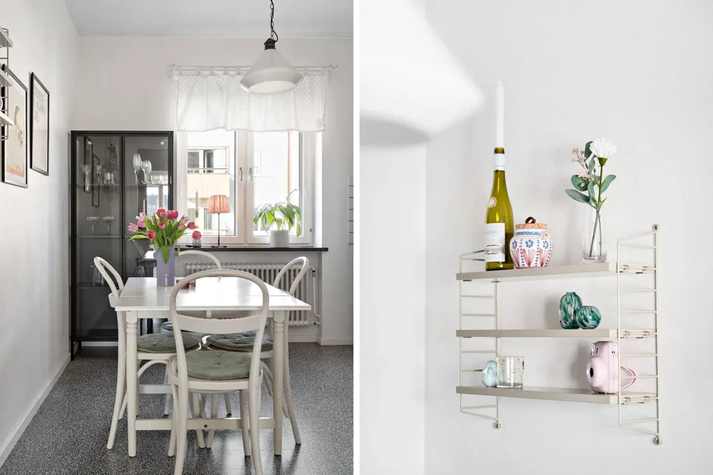 Dining Room - Studio Flat with Garden in Stockholm