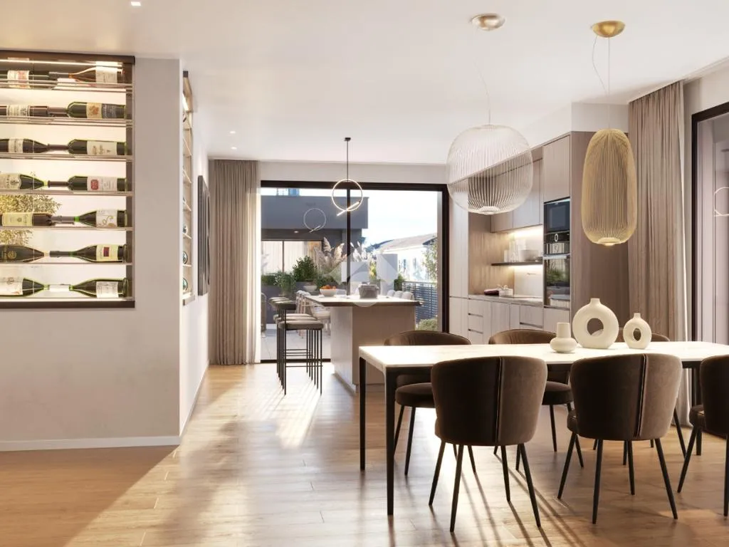 Sala da pranzo - Attico con terrazza panoramica nel centro di Orzinuovi