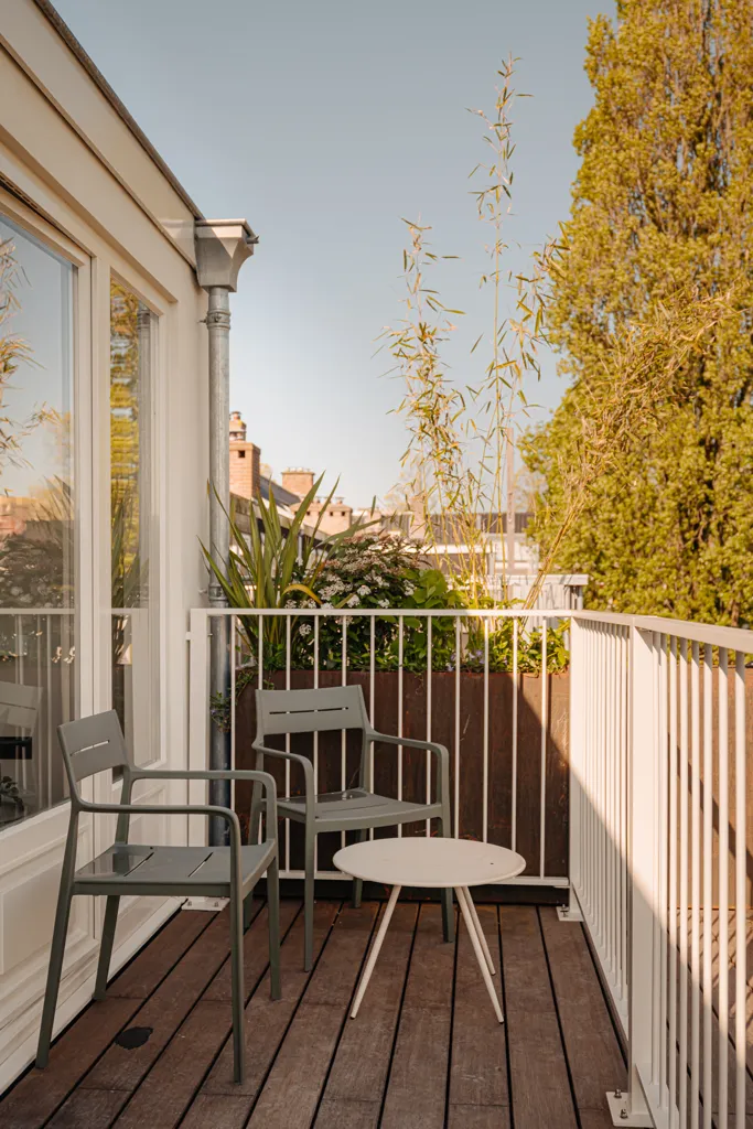 Balcon - Luxury Apartment with Garden View in Amsterdam South