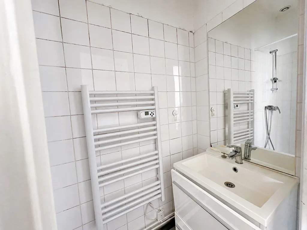 Salles de bain - Appartement Charme Ancien avec Double Exposition à Arcueil