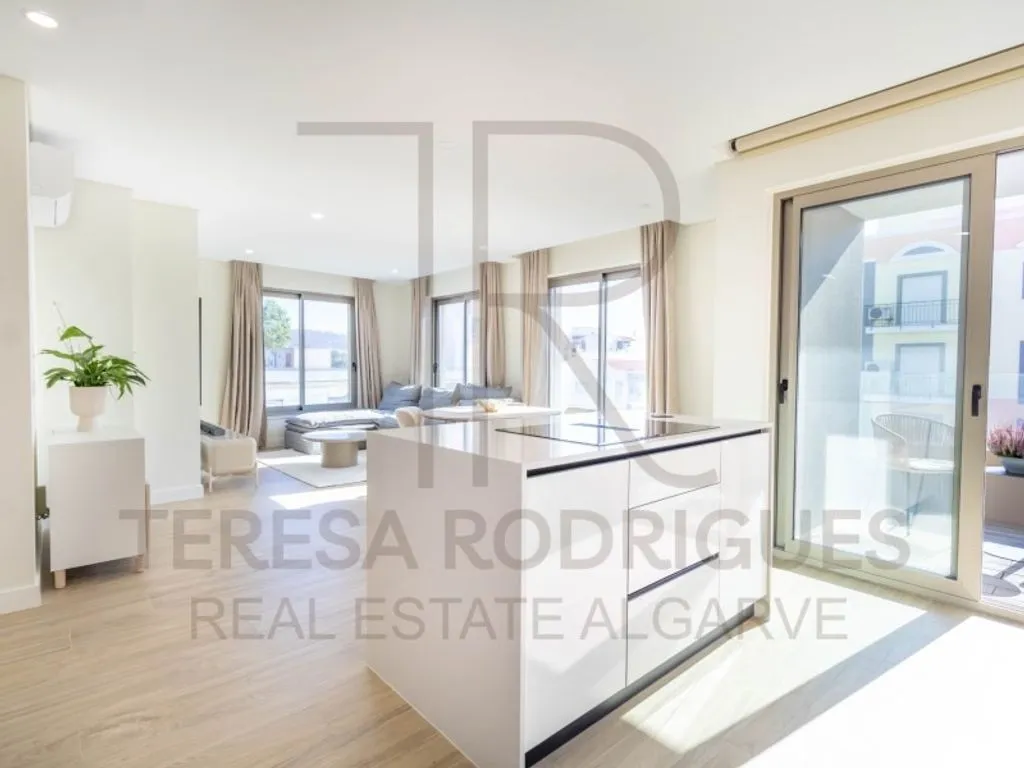 Köök - Luxury Flat with Balcony in Loulé