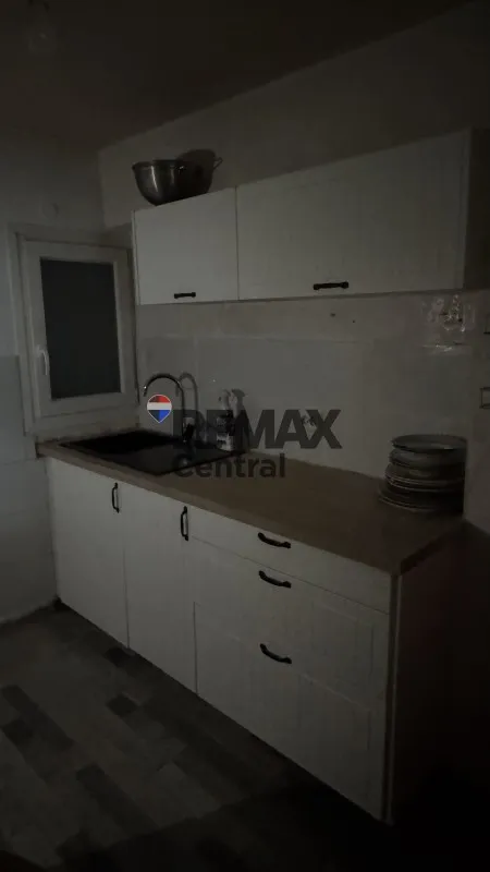 Kitchen - Semi-Basement Apartment with Garden in Athens Centre