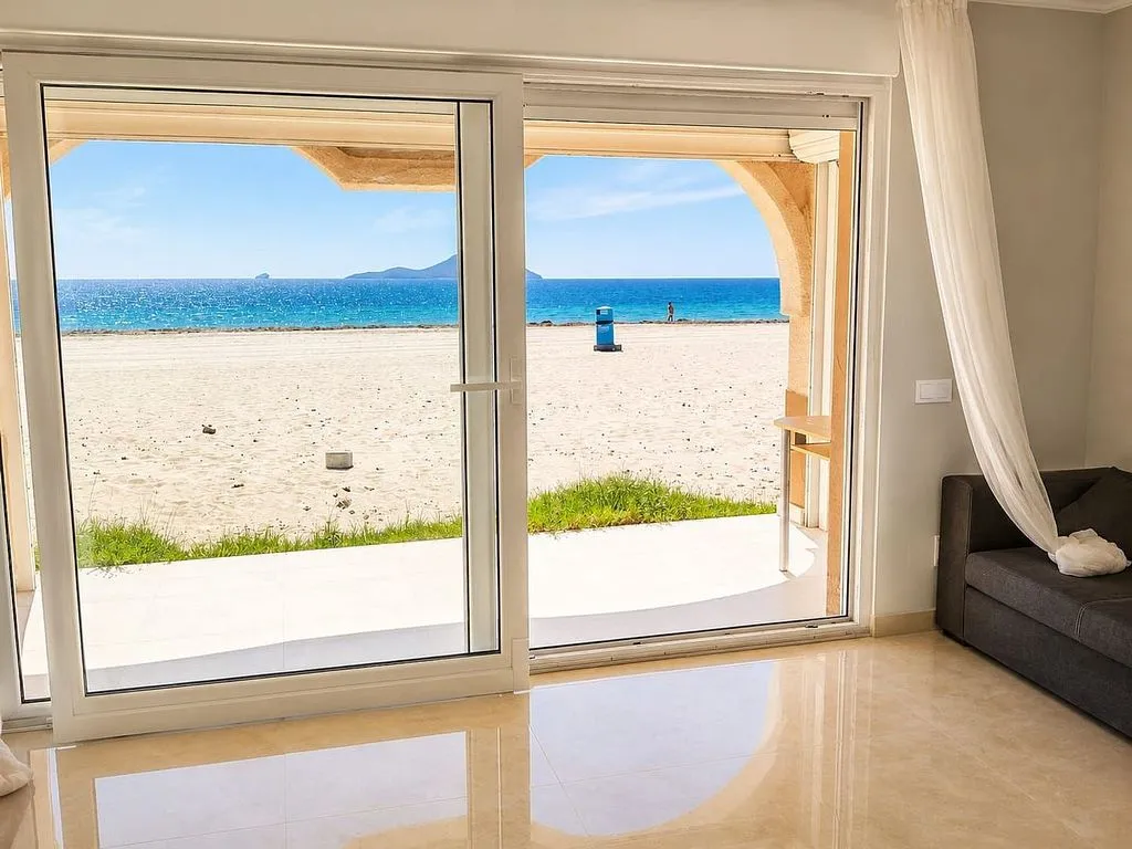 Bedrooms - Chalet with Pool and Sea View in La Manga