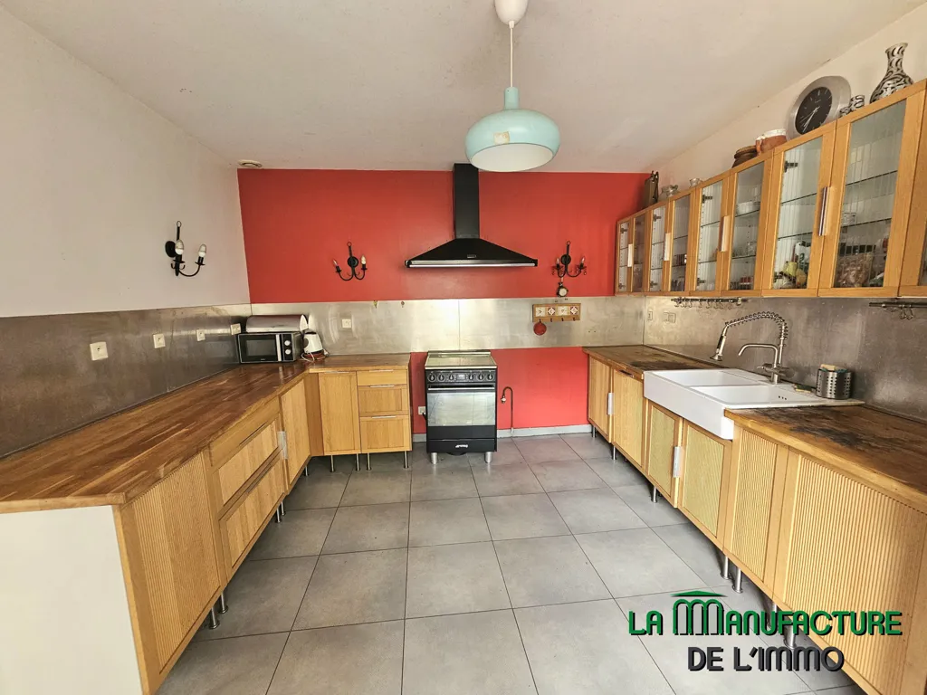 Cuisine - Appartement T4 avec Jardin Privatif à La Ricamarie