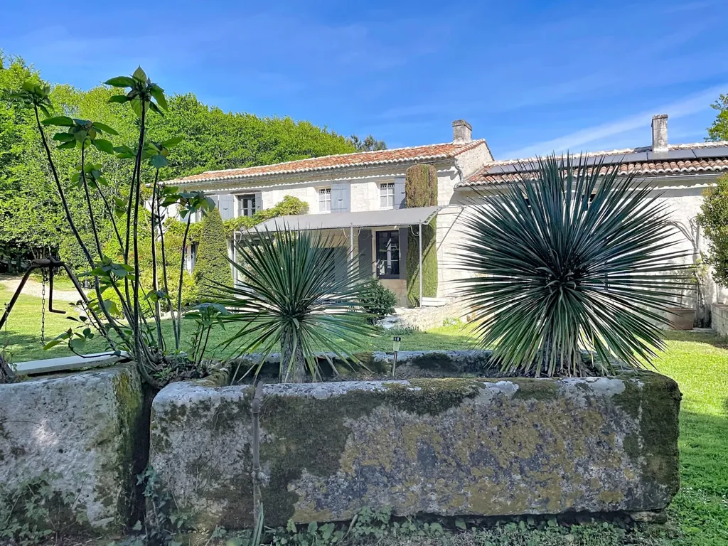 Garden - Charentaise House with Pool near Royan