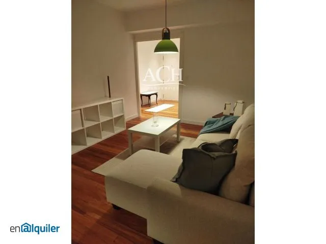 Séjour - Furnished Apartment with Terrace in Algorta