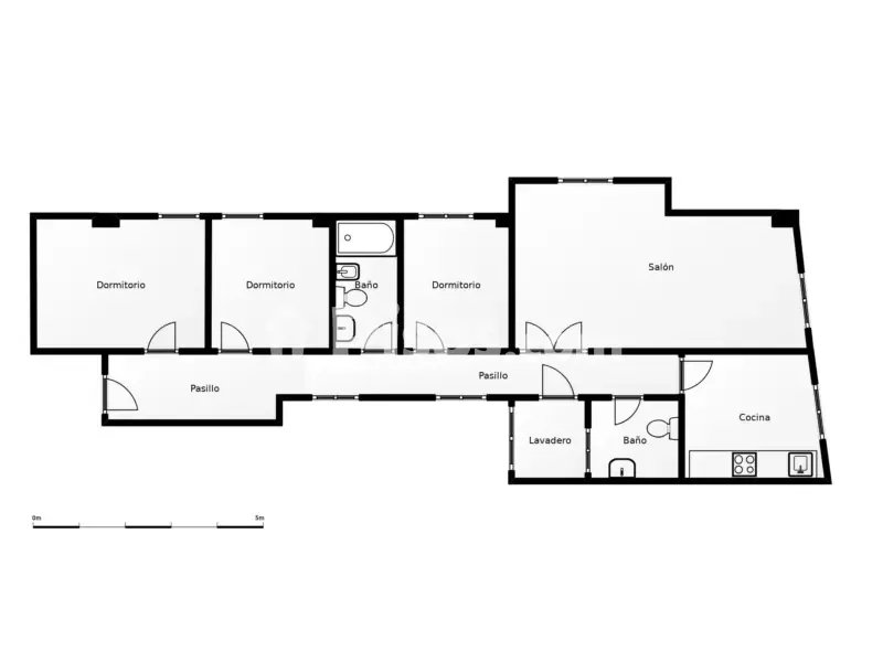 Plaan - Apartment with Potential in Calle de los Bomberos