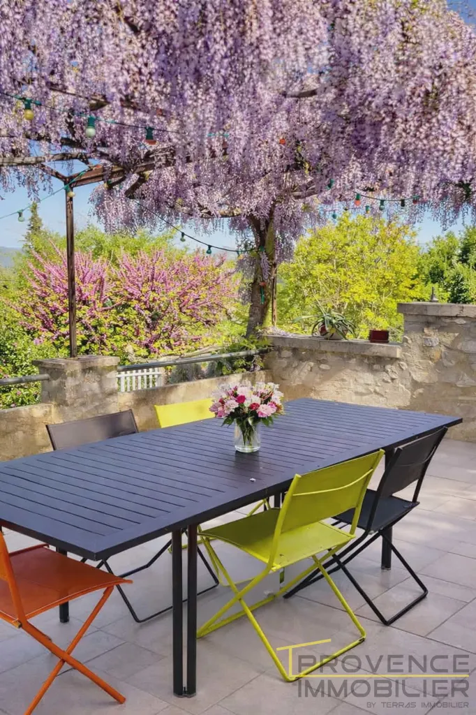 Terrass - Luxury House with Pool in Puygiron