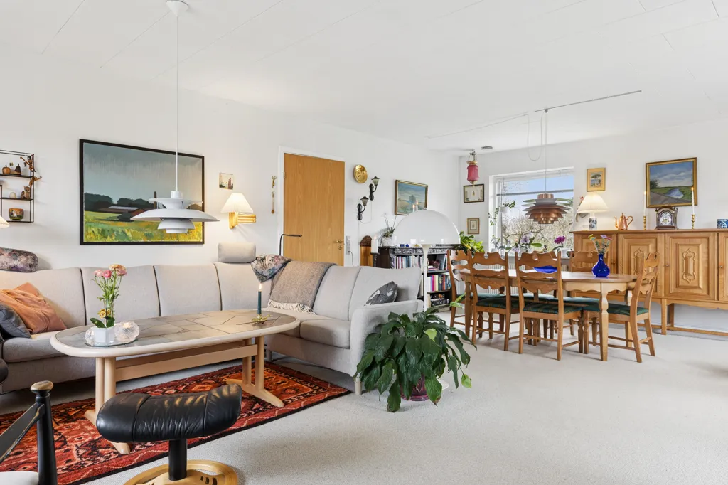 Séjour - Spacious Villa in Bjert with Community Access