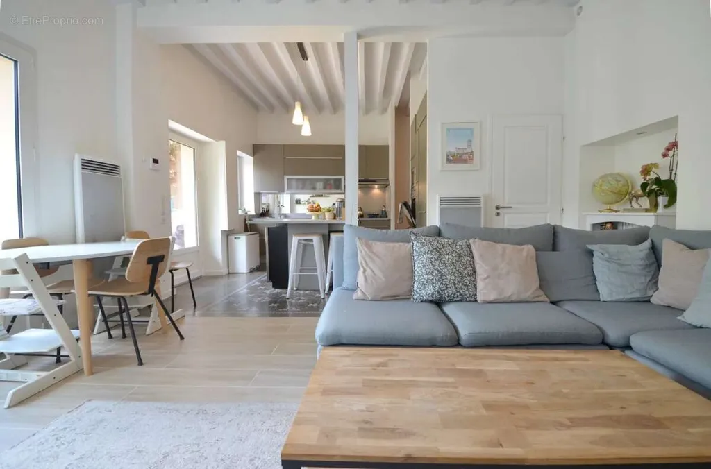 Living Room - Charming Village House with West-Facing Garden