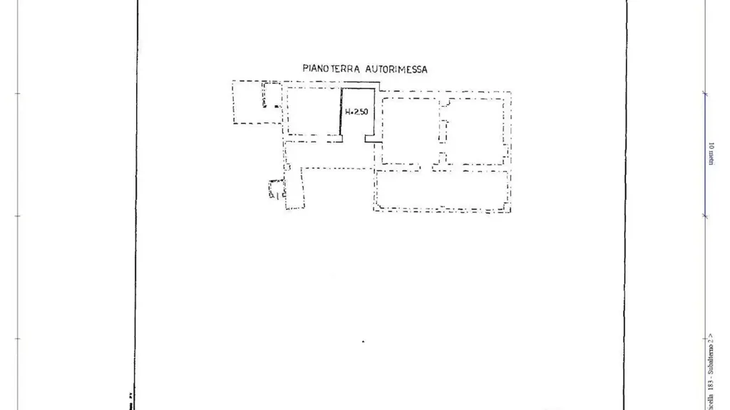 Plan - Independent House with Private Garden in Lessolo