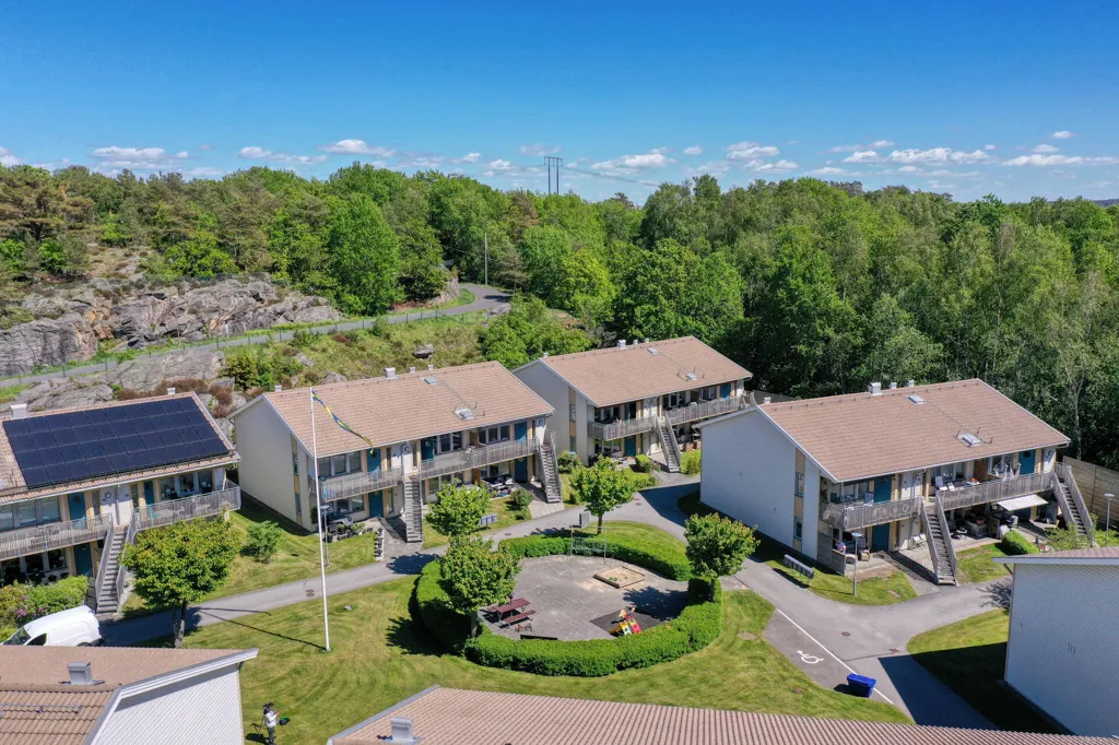 Vista aerea - Modern Apartment with Garden View in Göteborg