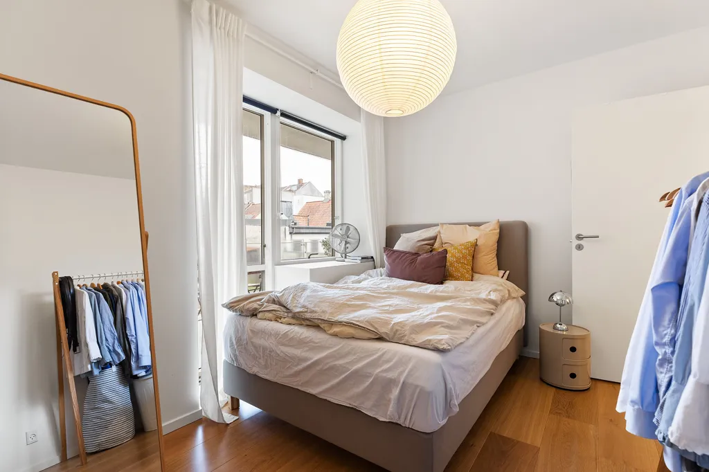 Chambres - 2-Bedroom Apartment with Balcony in Aarhus