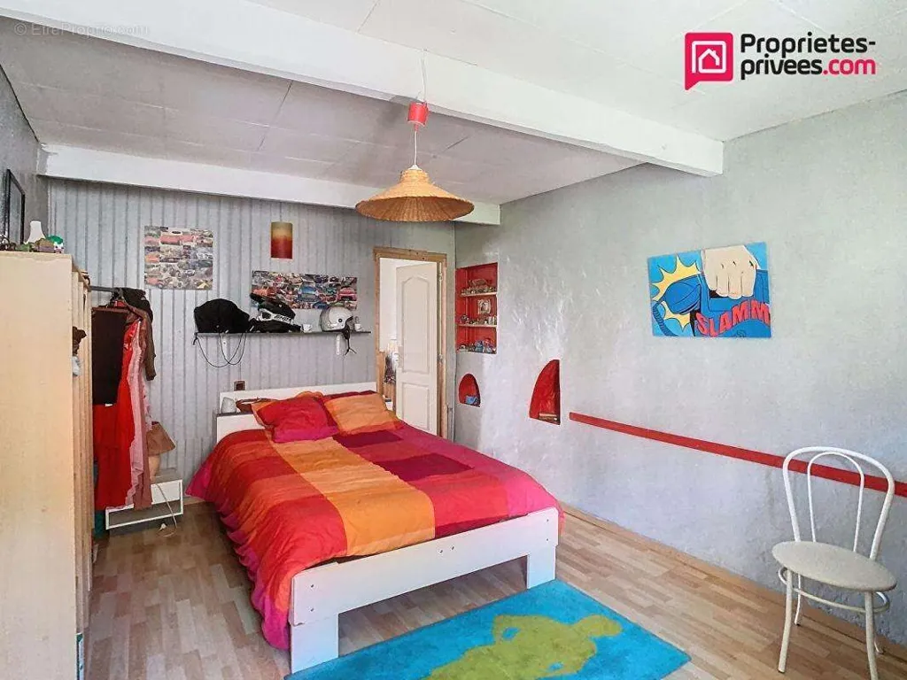 Bedrooms - Charming House with Terraces in Le Vigan