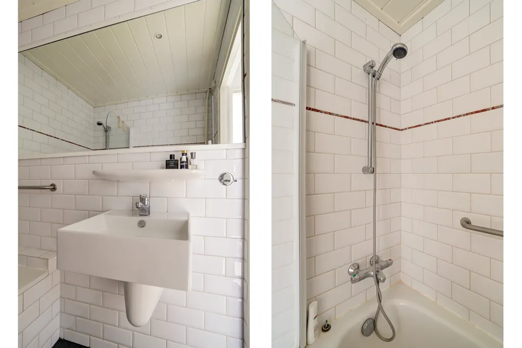 Salles de bain - Two-Storey House with Garden in Dongen