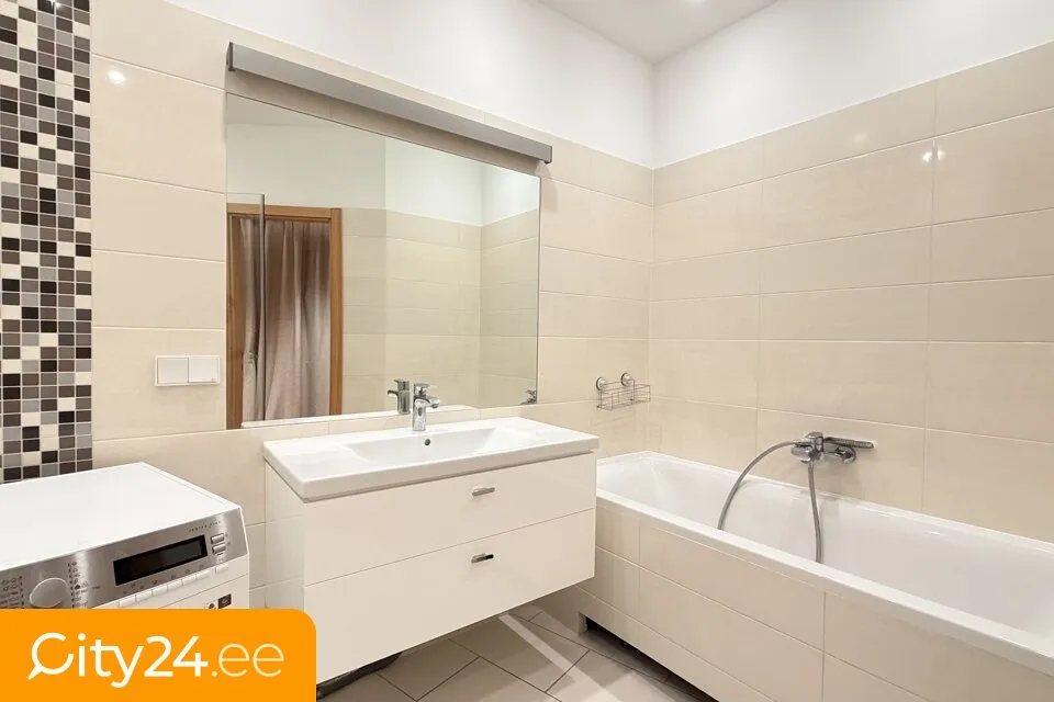 Salles de bain - Modern Apartment with Sea View in Jūrmala