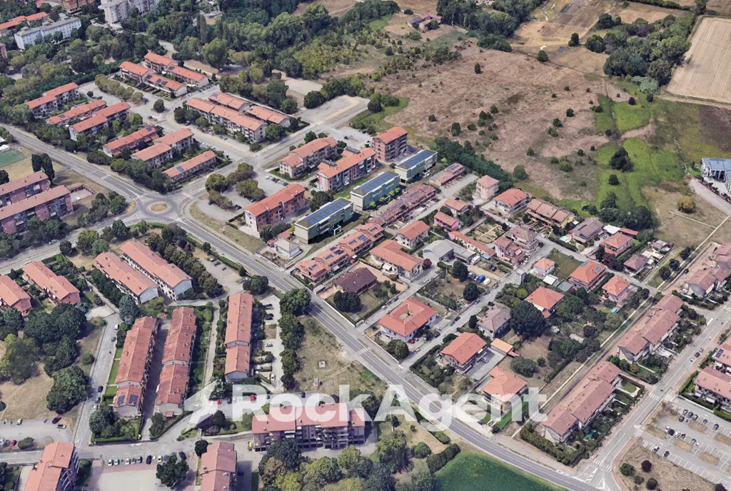 Vue aérienne - Luxury Penthouse with Terrace in Pavia