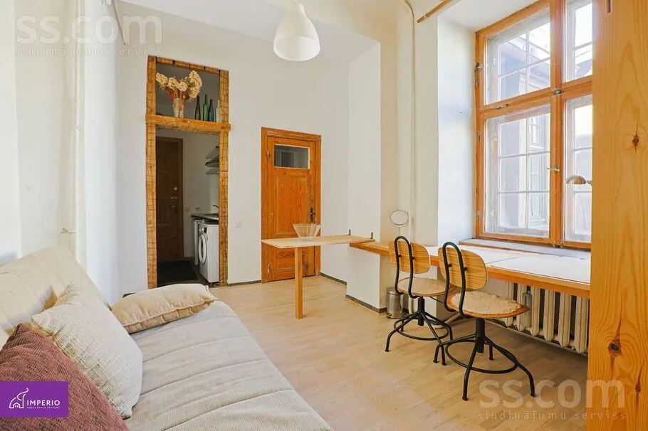 Séjour - Appartement 4 pièces à Rīga